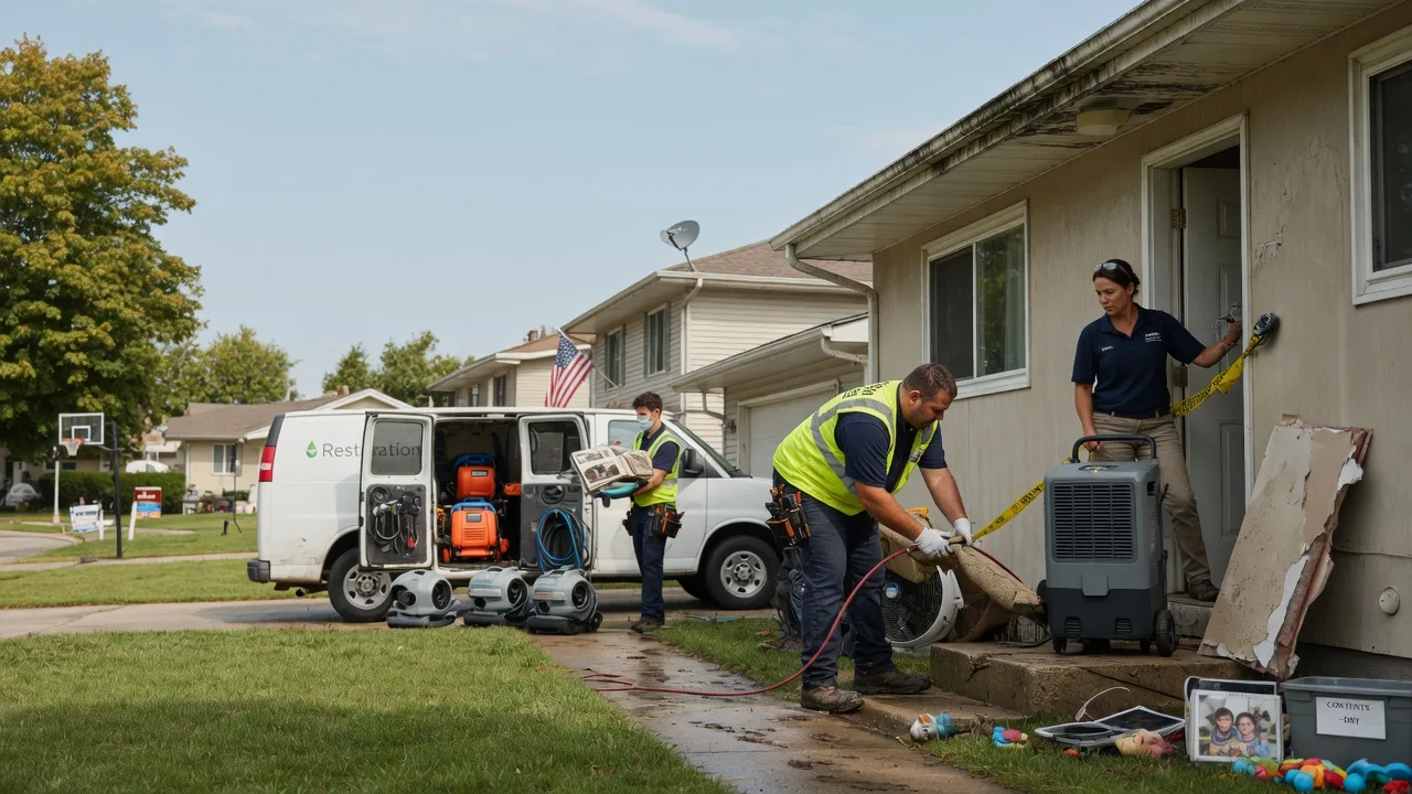 Water Damage Restoration in Clarksville, OH near me